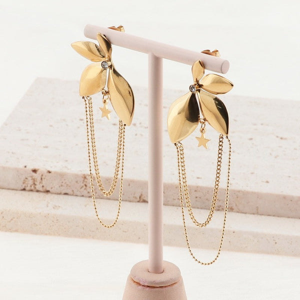 Kalen Butterfly Drop Earrings for Women Wholesale