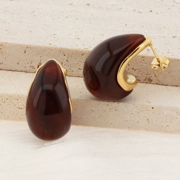 Kalen Teardrop Stud Earrings for Women Wholesale