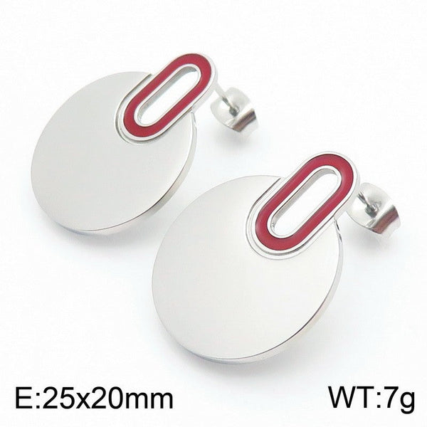 Kalen Round Stud Earrings for Women Wholesale