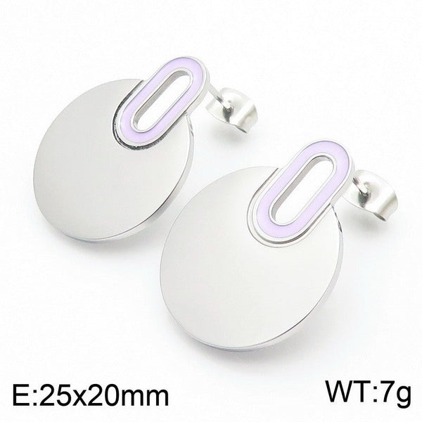 Kalen Round Stud Earrings for Women Wholesale