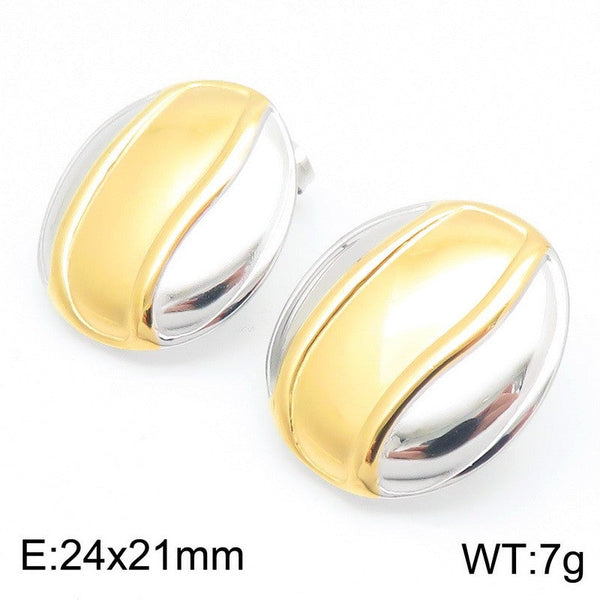 Kalen Round Stud Earrings for Women Wholesale