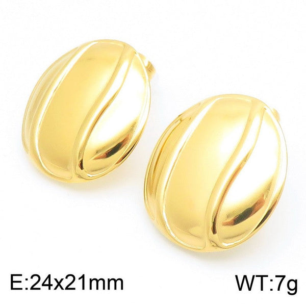 Kalen Round Stud Earrings for Women Wholesale