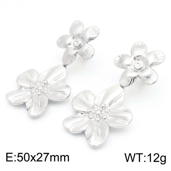 Kalen Flower Drop Earrings for Women Wholesale