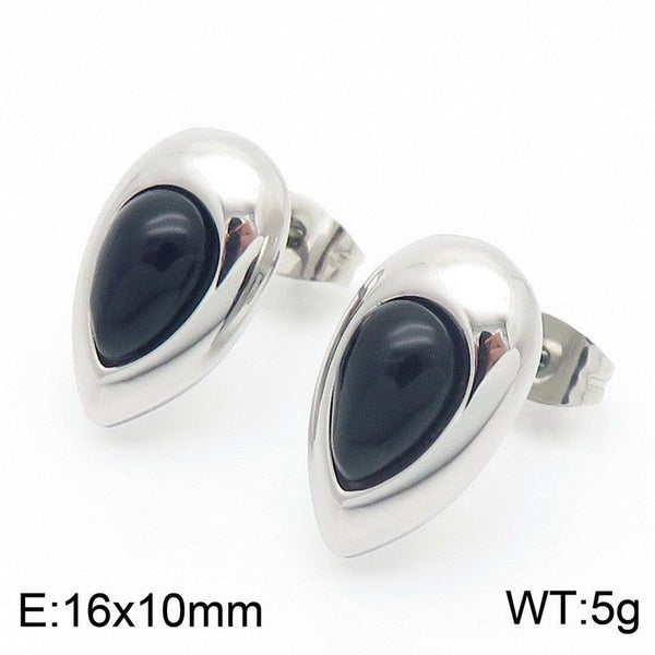 Kalen Vintage Oval Stud Earrings Wholesale