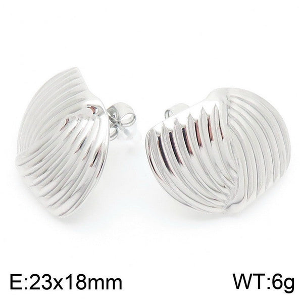 Kalen Chunky Stud Earrings Wholesale