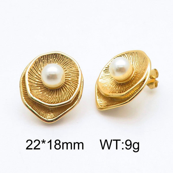 Kalen Pearl Stud Earring for Women Wholesale