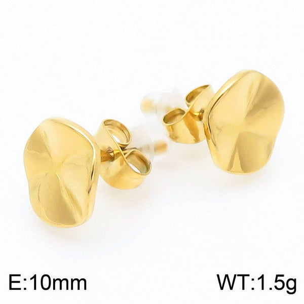 Kalen Stainless Steel Stud Earrings for Women