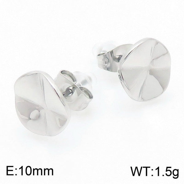 Kalen Stainless Steel Stud Earrings for Women