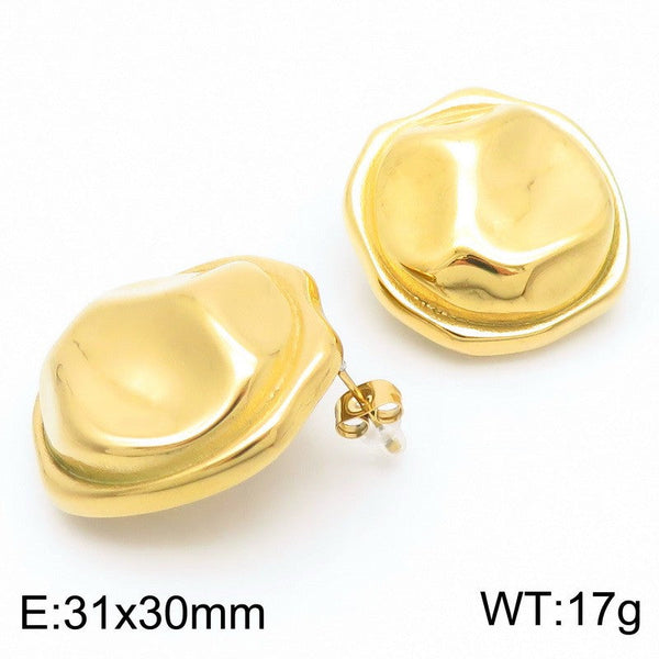 Kalen Stainless Steel Stud Earrings for Women