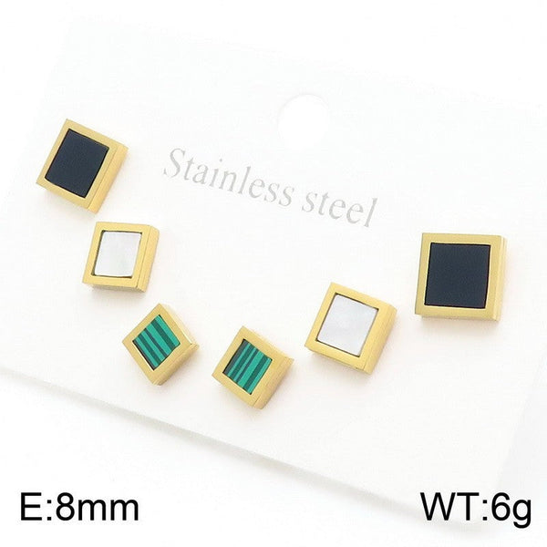 Kalen Square Stud Earring for Women Wholesale