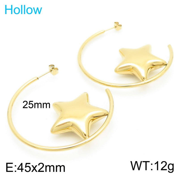 Kalen Start Hoop Earring for Women Wholesale