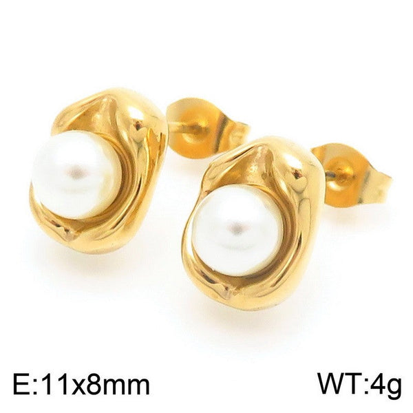 Kalen Pearl Stud Earring for Women Wholesale