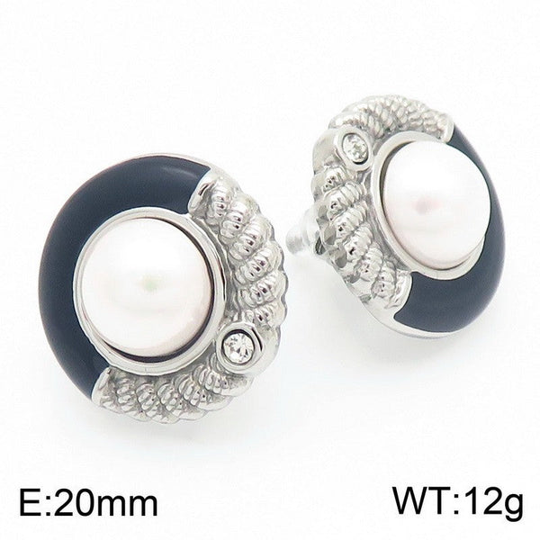 Kalen Pearl Stud Earrings for Women