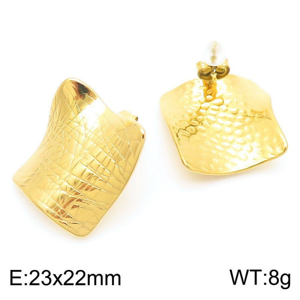 Kalen Paper Stud Earrings Wholesale