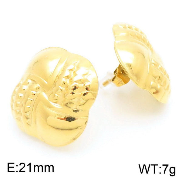 Kalen Chunky Stud Earrings Wholesale