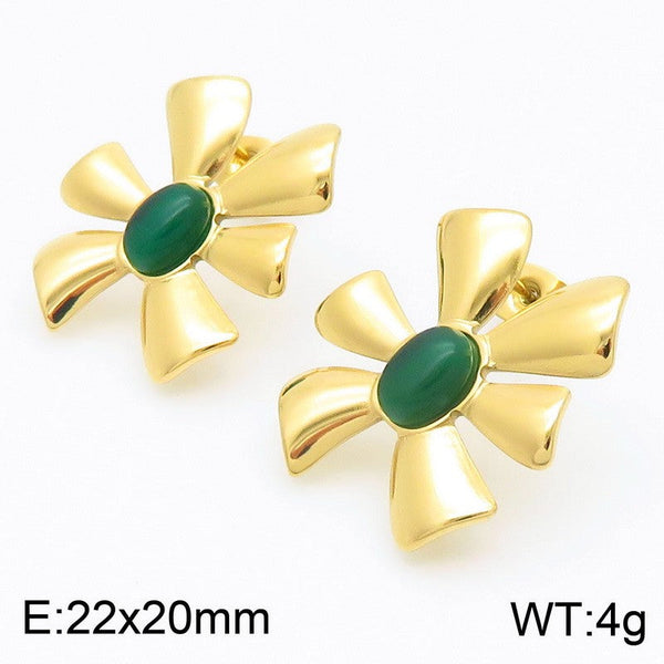 Kalen FLower Stud Earrings for Women