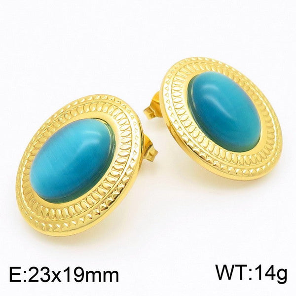 Kalen Stone Stud Earrings for Women