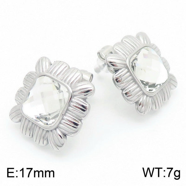 Kalen Zircon Stud Earrings for Women