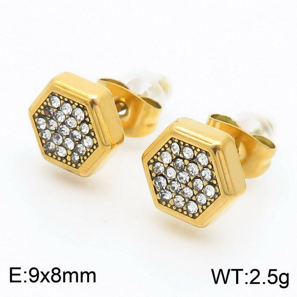 Kalen Zircon Stud Earrings for Women