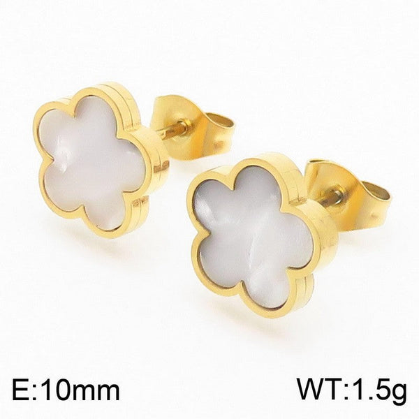 Kalen Flower Stud Earrings for Women