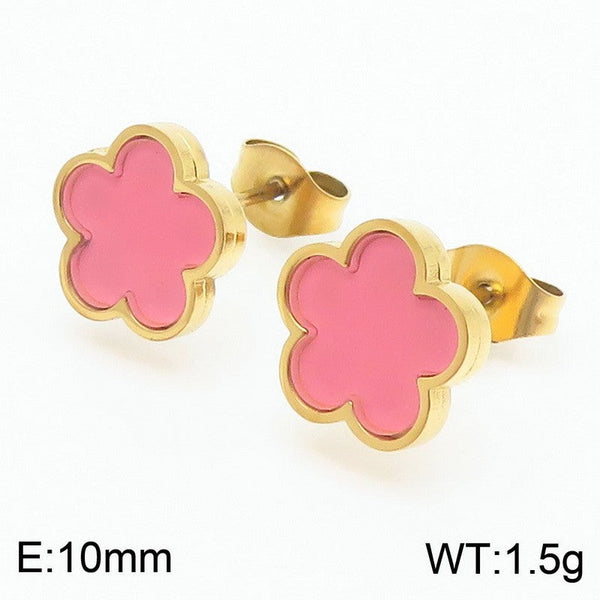 Kalen Flower Stud Earrings for Women