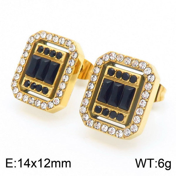 Kalen Zircon Stud Earrings for Women