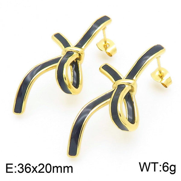 Kalen Knot Stud Earrings for Women