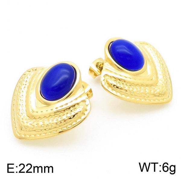 Kalen Stone Stud Earrings for Women