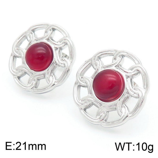 Kalen Stone Stud Earrings for Women