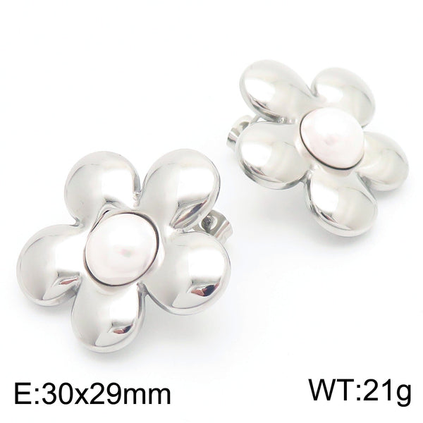 Kalen Flower Stud Earrings for Women