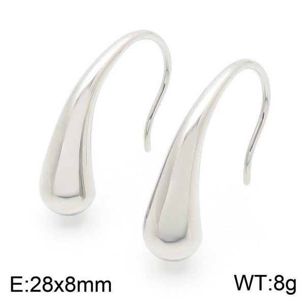 Kalen Waterdrop Hoop Earrings for Women