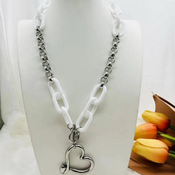Kalen Chain Heart Pendant Necklace Wholesale for Women