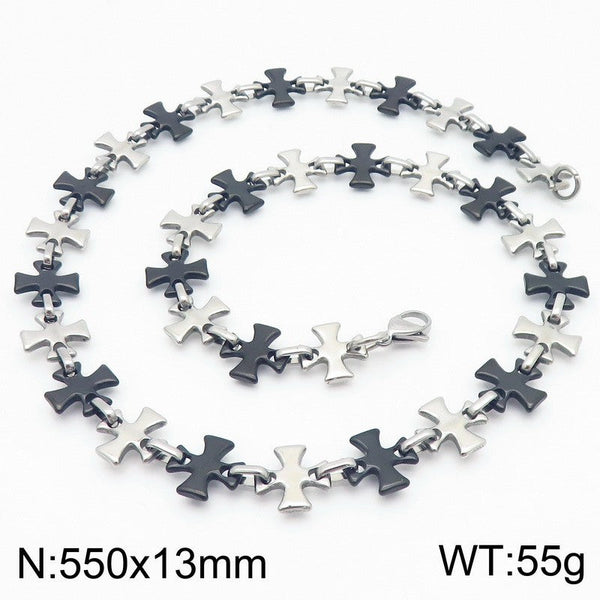 Kalen Cross Chain Necklace for Men Women Wholesale