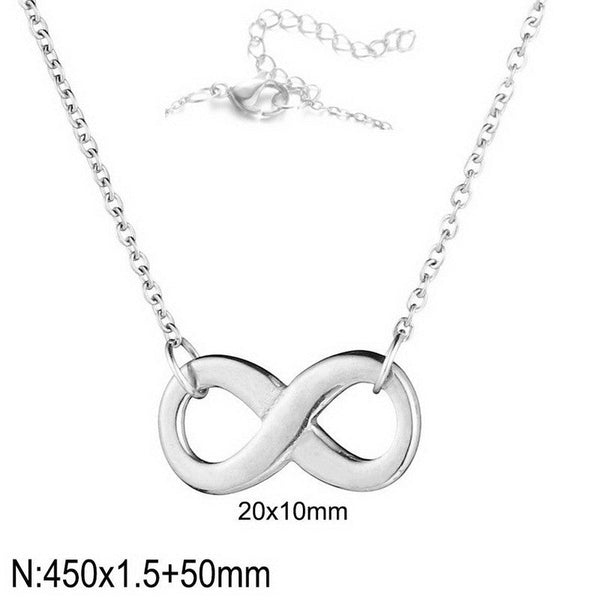 Kalen Infinite Pendant Necklace for Women Wholesale