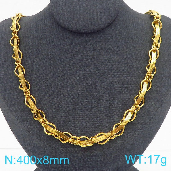 Kalen Stainless Steel Chain Necklace for Women