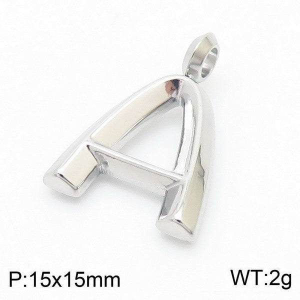 Kalen Letter Alphabet 26 Initial Pendant Necklace for Women