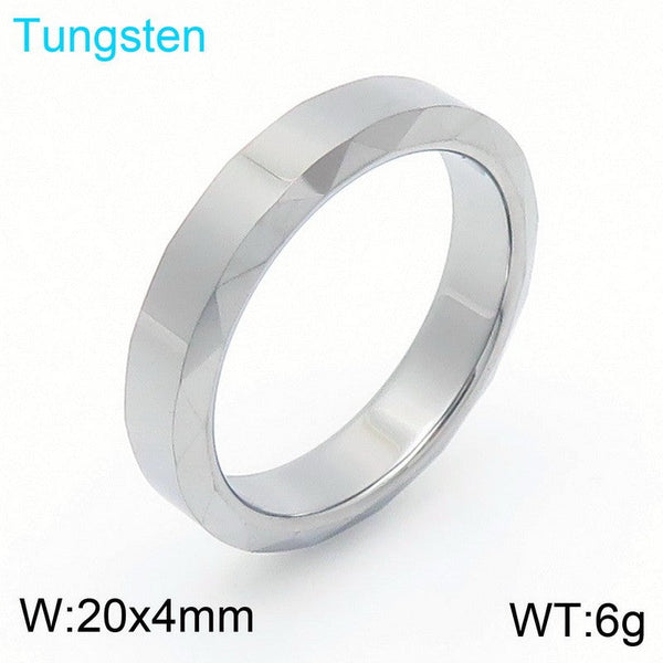 Kalen Tungsten Ring Pendant Necklace