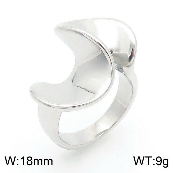 Kalen Stainless Steel Chunky Dome Ring for Women Wholesale