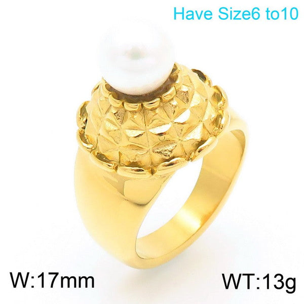 Kalen Pearl Rings for Women Wholesale