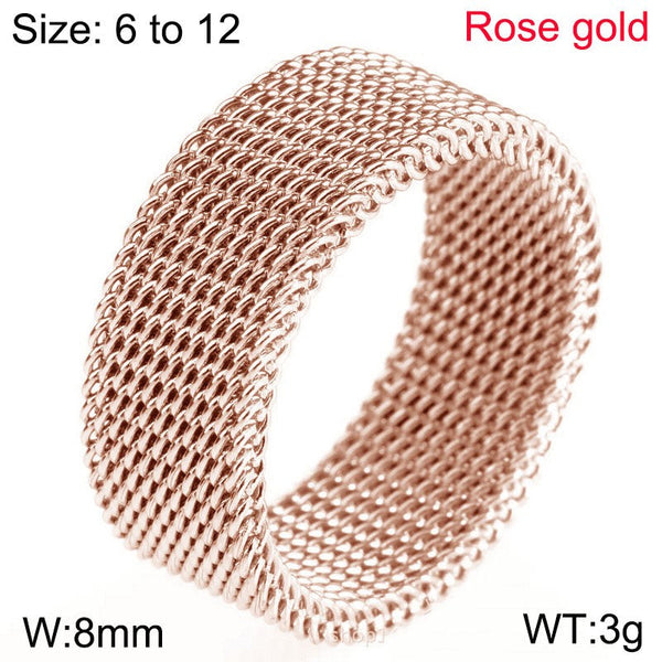 Kalen Mesh Rings for Women Wholesale