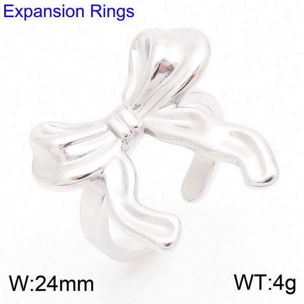 Kalen Adjustable Knot Open Rings for Women