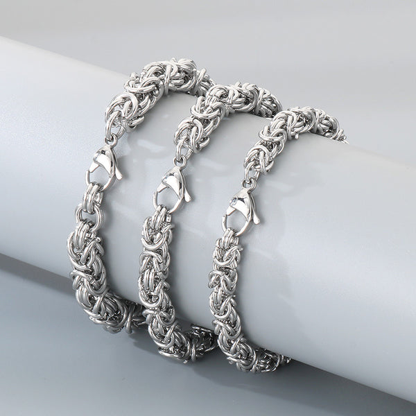 Byzantine Chain Bracelet With Clasp