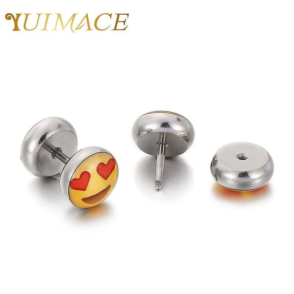 Kalen Stainless Steel Cute Stud Earrings for Women - kalen