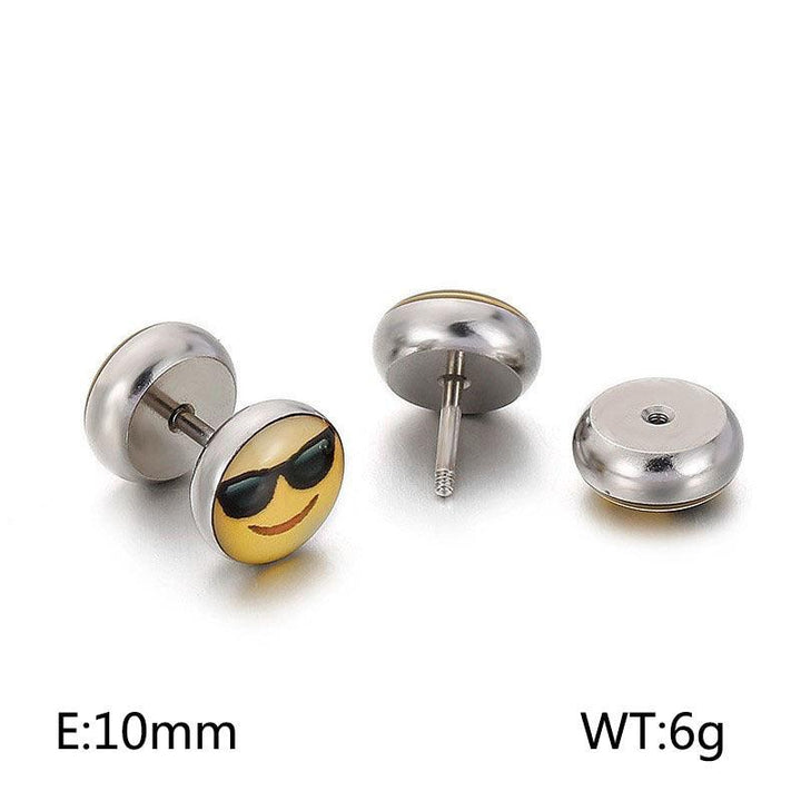 Kalen Stainless Steel Cute Stud Earrings for Women - kalen