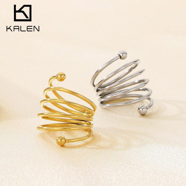 KALEN Wholesale Stainless Steel Rings For Women - kalen