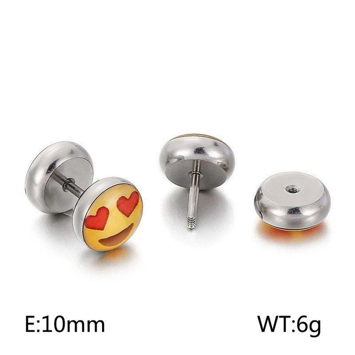 Kalen Stainless Steel Cute Stud Earrings for Women - kalen