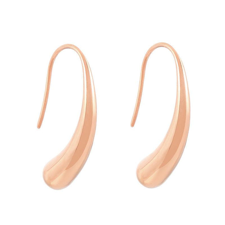 Drop Earrings Stainless Steel Hoop Earrings - kalen