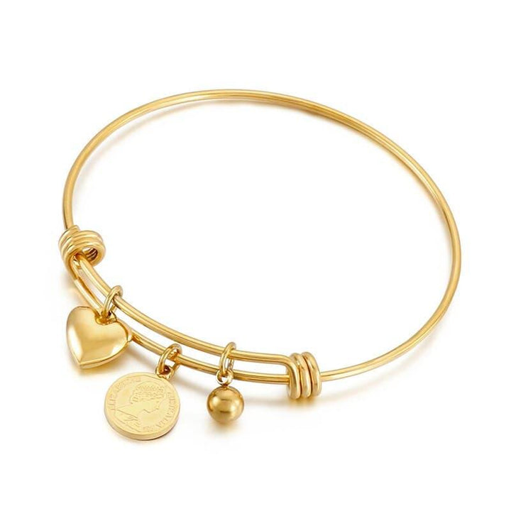 Kalen Bohemia Beads Hand Cuff Link Chain Charm Bracelet Bangle for Women Gold Bracelets Femme Jewelry.