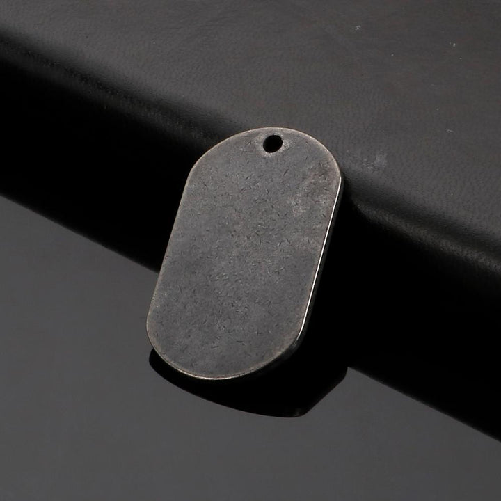 Id Dog Tag Stainless Steel Military Army ID Tag Name Blank Dog Tags Pendant Logo laser engraving text.