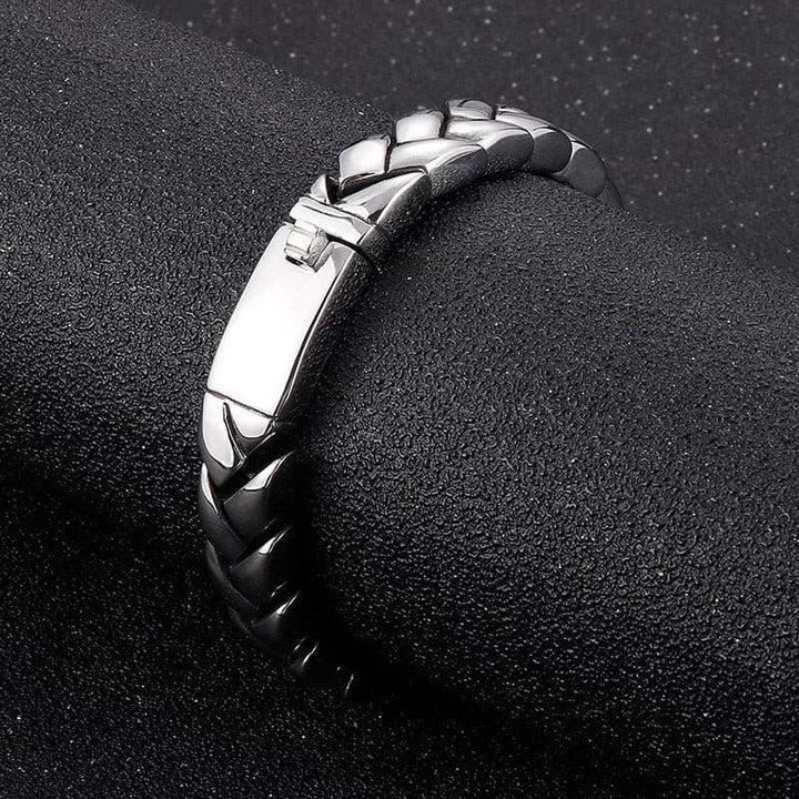 KALEN 11mm Cast Polished Small Chain Bracelet Men Stainless Steel 316L Trendy Jewelry Newest.